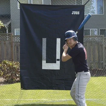 JUGS baseball backyard training net setup